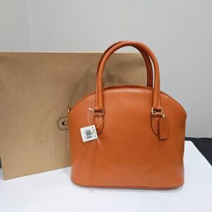 Vintage Coach Madison Bristol Bag 4412 Mandarin Italy Neutral Satchel Office